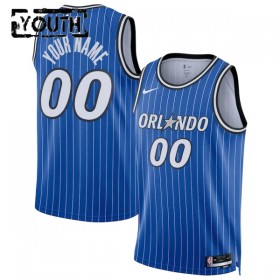 NBA Børn Trøje Orlando Magic Custom 2025-26 Nike Icon Edition Blå Swingman
